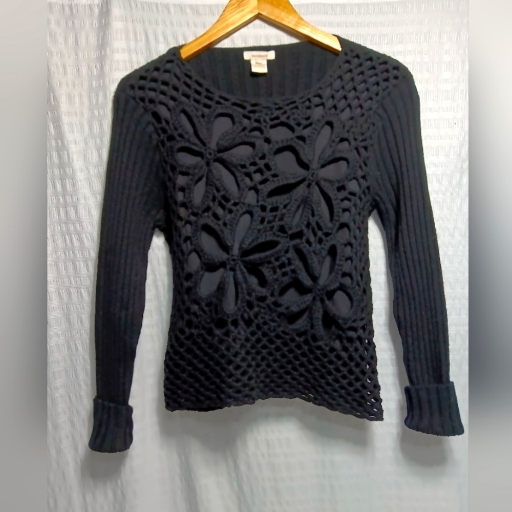 Sundance 💯 Wool Ladies Sweater.  Size L